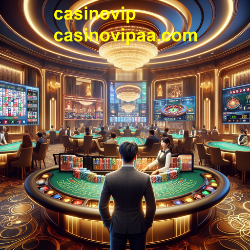 A Experiência Imersiva do Cassino Ao Vivo no Casinovip